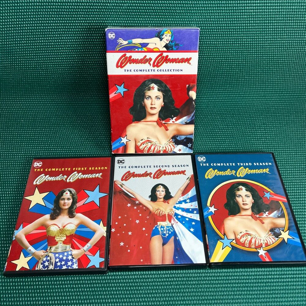 Wonder Woman The Complete Series Collection DVD Sealed Seasons 1 2 3